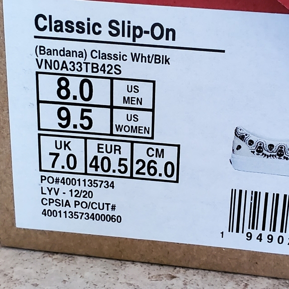 Vans Slip-on Bandana - Picture 2 of 4